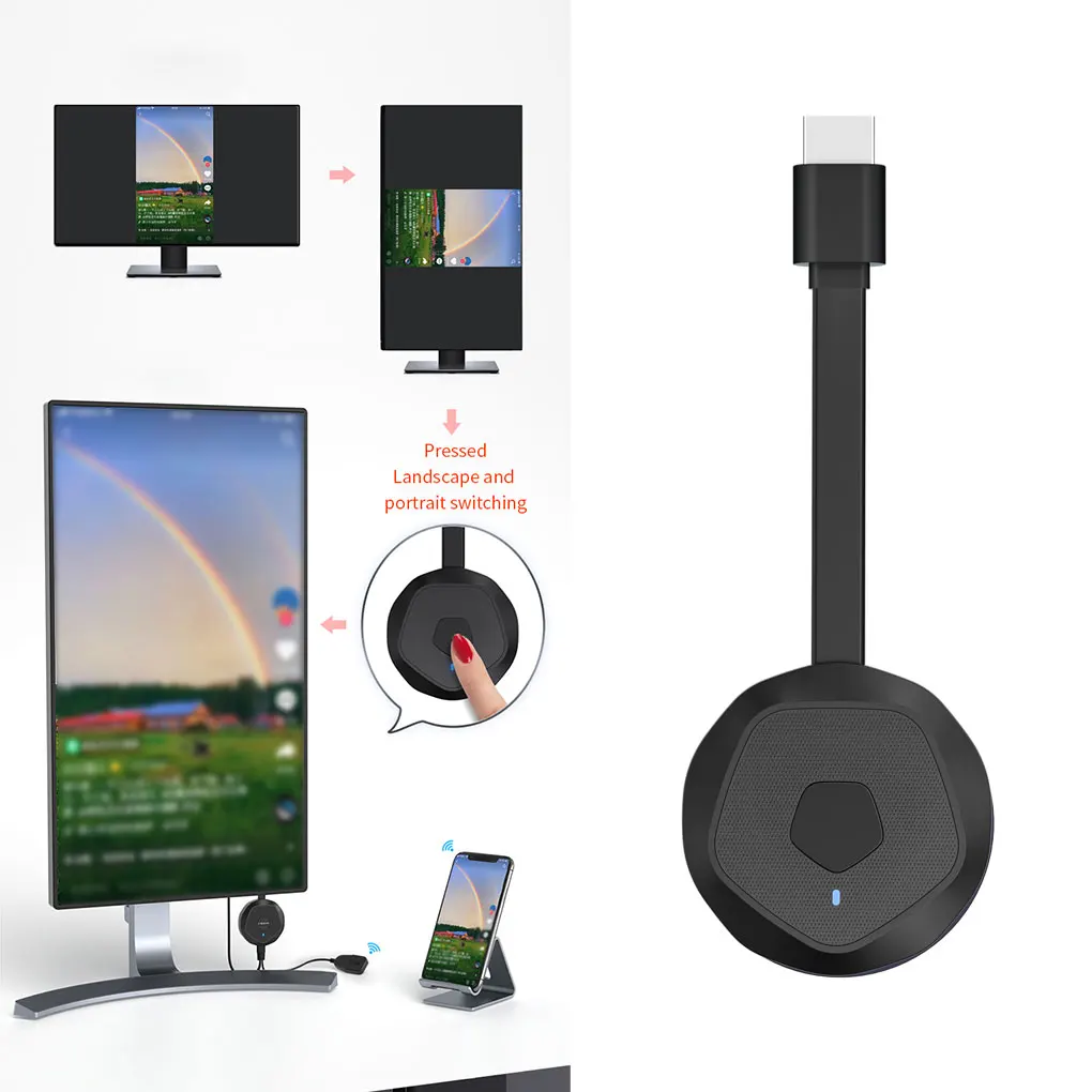 1080P разрешение телефона WiFi Дисплей палка с внешней антенной микро-USB двойной режим отображения экрана ключ мультимедиа плеер
1080P разрешение телефона WiFi Дисплей палка с внешней антенной микро-USB двойной режим отображения экрана ключ мультимедиа плеер