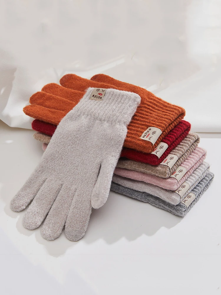 LJCUIYAO Full Finger Stretch Knit Imitation Wool Women Touch Screen Gloves Female Crochet Thicken Glove Outdoor Cycling Gloves
LJCUIYAO Full Finger Stretch Knit Imitation Wool Women Touch Screen Gloves Female Crochet Thicken Glove Outdoor Cycling Gloves