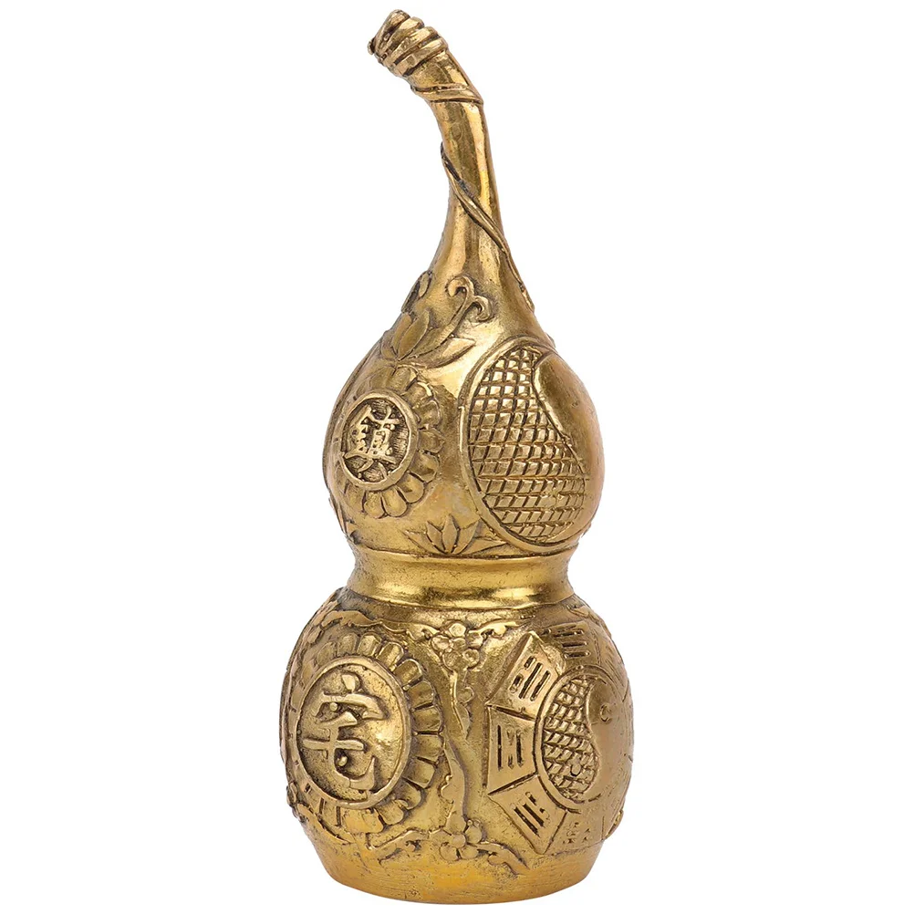 Gourd Wu Lou Chinese Brass Fengshui Ornament Copper Shui Feng Decorations Charm Lu Statue Hu Luck Figurine Amulet Wealth Groud
Gourd Wu Lou Chinese Brass Fengshui Ornament Copper Shui Feng Decorations Charm Lu Statue Hu Luck Figurine Amulet Wealth Groud