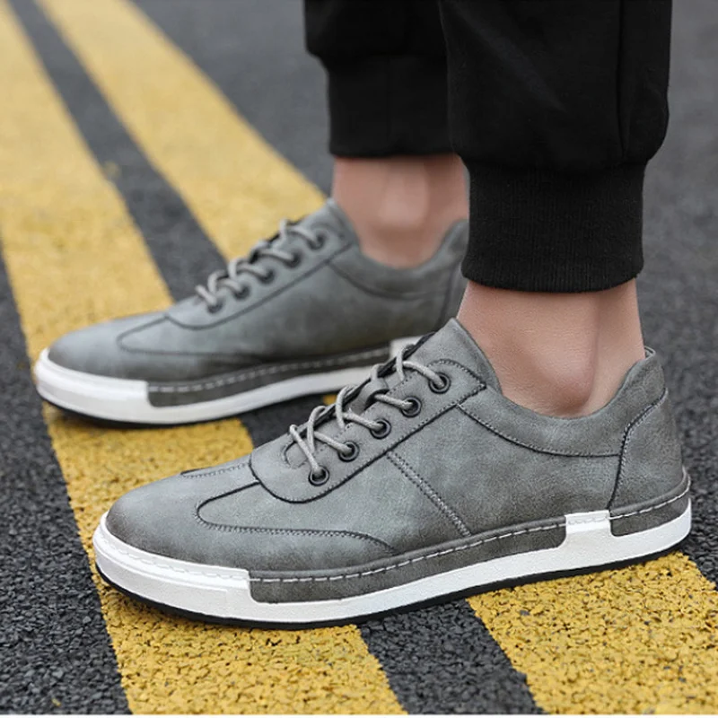 Spring and Autumn Sneakers Leather Men Shoes Breathable Casual Shoes Non-slip Flat Shoes Size 38-48 Shoes Men Leather Original
Spring and Autumn Sneakers Leather Men Shoes Breathable Casual Shoes Non-slip Flat Shoes Size 38-48 Shoes Men Leather Original