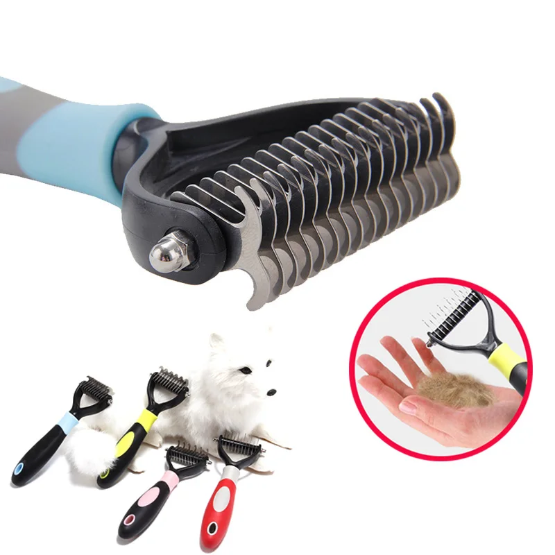 Профессиональная расческа для вычесывания домашних животных, двухсторонняя расческа для собак и кошек, инструмент для груминга щенков, лет...
Профессиональная расческа для вычесывания домашних животных, двухсторонняя расческа для собак и кошек, инструмент для груминга щенков, лет...