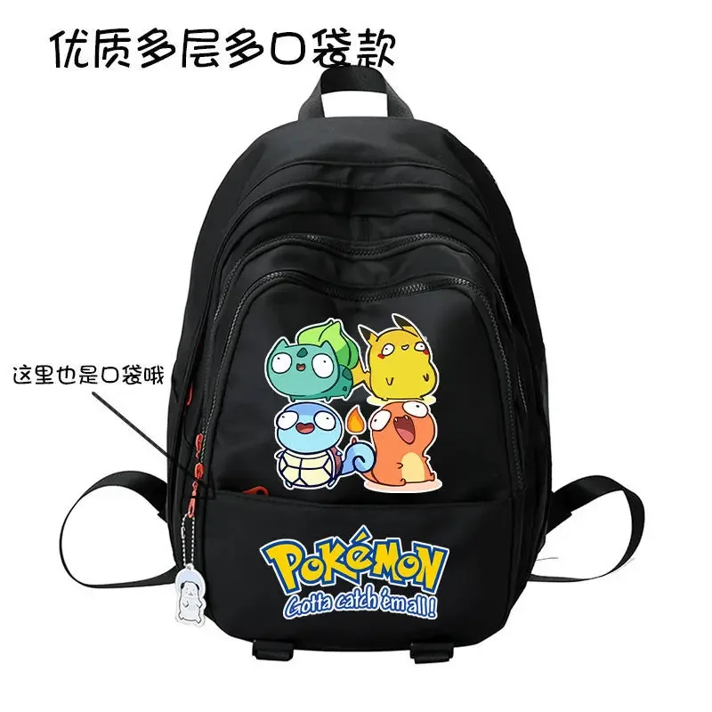 Pokémon Pokemon Pikachu Squirtle Charmander Bulbasaur Canvas Print Fashion Zipper Student Backpack Beautiful Fashion Accessories
Pokémon Pokemon Pikachu Squirtle Charmander Bulbasaur Canvas Print Fashion Zipper Student Backpack Beautiful Fashion Accessories