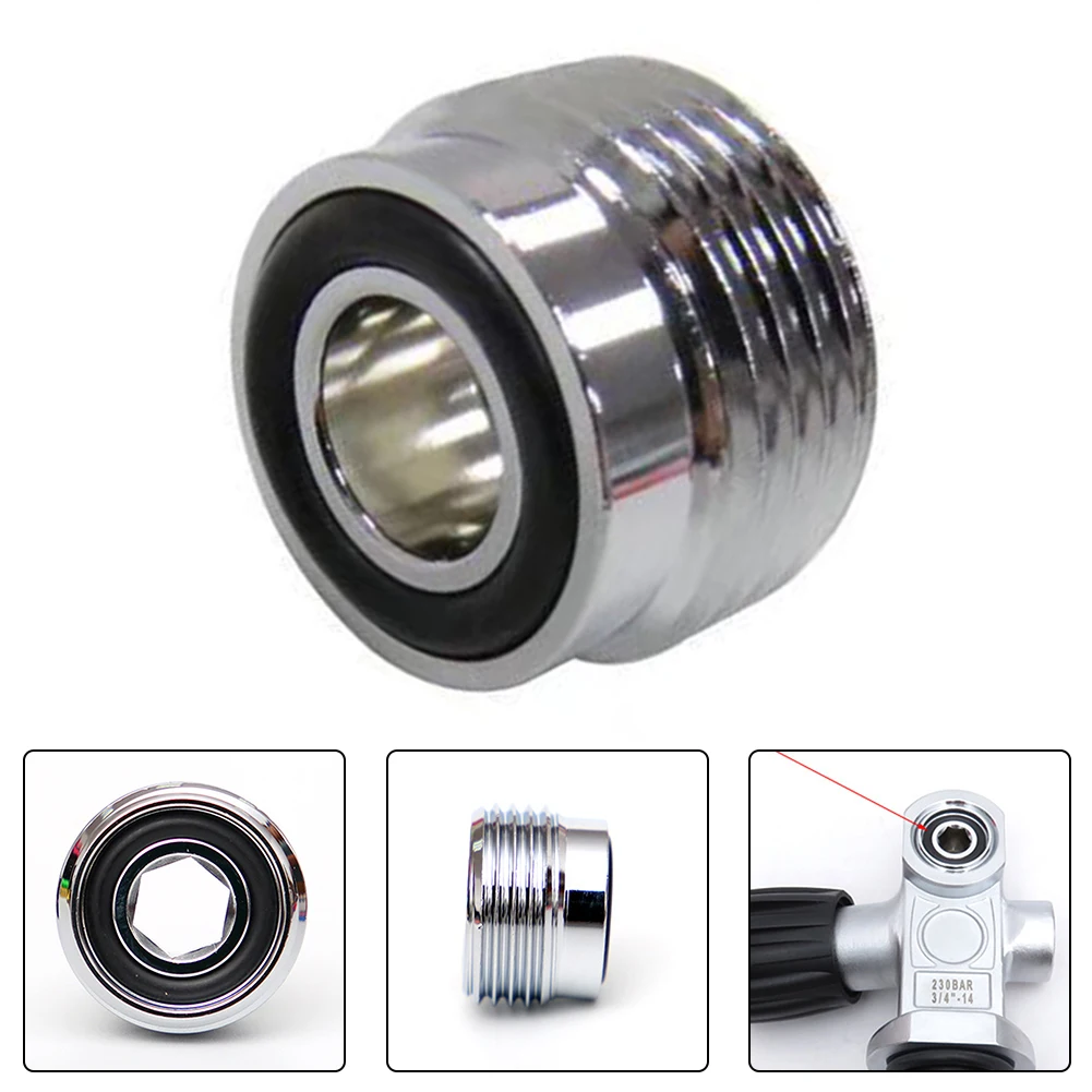 Sporting Goods Cylinder Adapter Scuba Diving Adapter Snorkeling Parts Chrome-plated Copper Diving Cylinder Valve
Sporting Goods Cylinder Adapter Scuba Diving Adapter Snorkeling Parts Chrome-plated Copper Diving Cylinder Valve