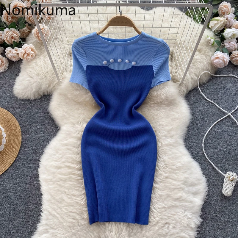 Nomikuma Vestidos De Mujer летний контрастный цвет пэчворк ажурное платье женское винтажное темпераментное модное платье для женщин
Nomikuma Vestidos De Mujer летний контрастный цвет пэчворк ажурное платье женское винтажное темпераментное модное платье для женщин