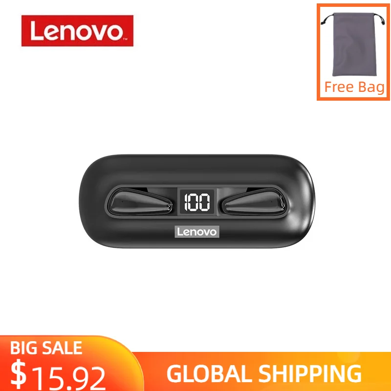Lenovo XT95 Earbuds Thinkplus Live Pods Bluetooth 5.0 TWS Ear Buds Pro Ultra thin Headphones Touch Control LED Display with Mic
Lenovo XT95 Earbuds Thinkplus Live Pods Bluetooth 5.0 TWS Ear Buds Pro Ultra thin Headphones Touch Control LED Display with Mic