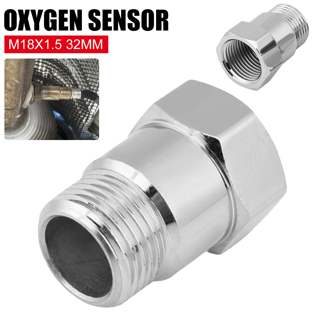 4Pcs M18x1.5 O2 Oxygen Sensor Adapter 32mm Bung Car CEL Check Engine Light Sensor Extension Gasket Adapter Spacer Nickel-Plated
4Pcs M18x1.5 O2 Oxygen Sensor Adapter 32mm Bung Car CEL Check Engine Light Sensor Extension Gasket Adapter Spacer Nickel-Plated