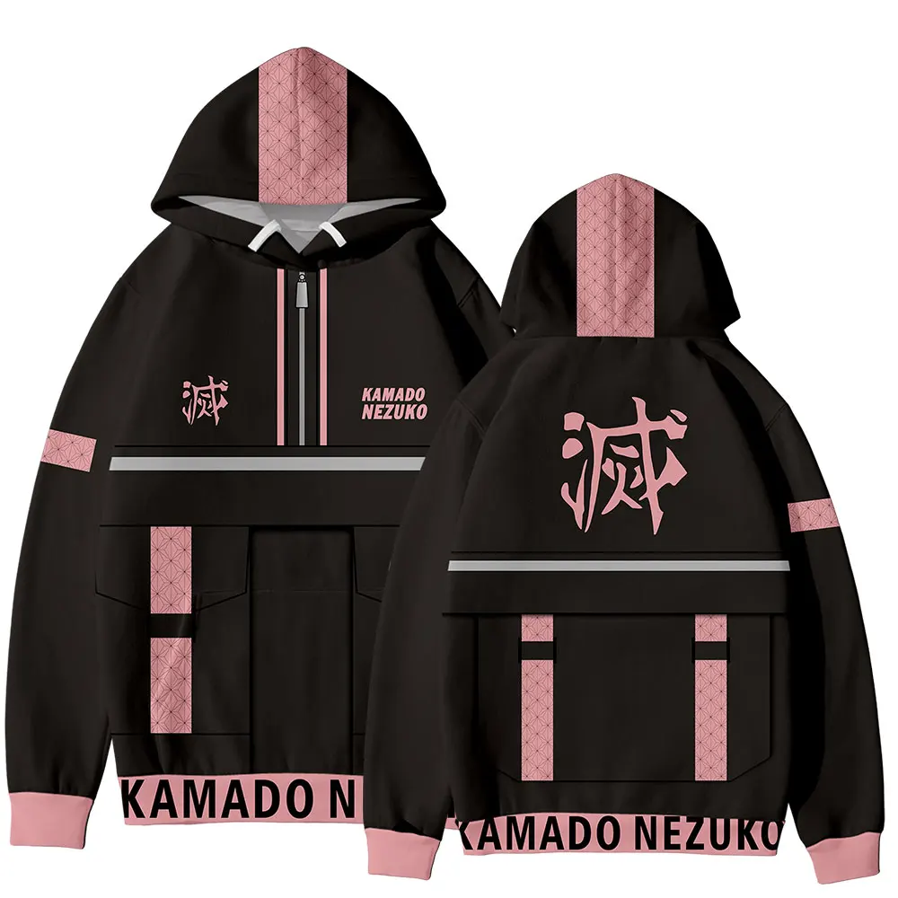 New Demon Slayer Hoodies Women Autumn Fashion Cartoon Hoodies Harajuku Popular 3D Sweatshirt Kimetsu No Yaiba Couples Pullover
New Demon Slayer Hoodies Women Autumn Fashion Cartoon Hoodies Harajuku Popular 3D Sweatshirt Kimetsu No Yaiba Couples Pullover