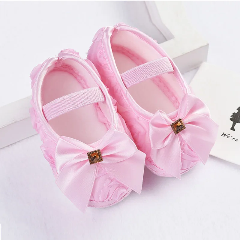 Toddler Kid Baby Girl Chiffon Flower Solid Elastic Band Newborn Walking Shoes Anti-slip Design Comfortable Shoes
Toddler Kid Baby Girl Chiffon Flower Solid Elastic Band Newborn Walking Shoes Anti-slip Design Comfortable Shoes