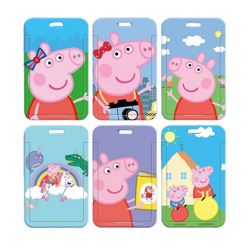Peppa Pig George Pig Anime Peripheral Kawaii Cute Cartoon Card Set Meal Card Campus Card Storage Creative Protective Cover Gift
Peppa Pig George Pig Anime Peripheral Kawaii Cute Cartoon Card Set Meal Card Campus Card Storage Creative Protective Cover Gift