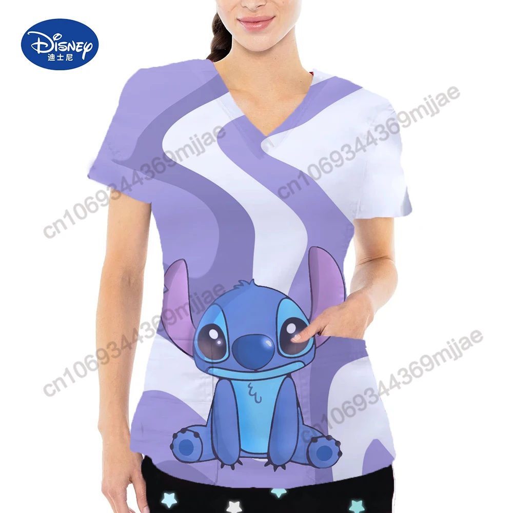 Disney Cute Clothes Nurse Uniform Summer Clothes for Women T Shirt Pocket 2000s Tops Y2k Women's Blouse Graphic T Shirts Womens
Disney Cute Clothes Nurse Uniform Summer Clothes for Women T Shirt Pocket 2000s Tops Y2k Women's Blouse Graphic T Shirts Womens