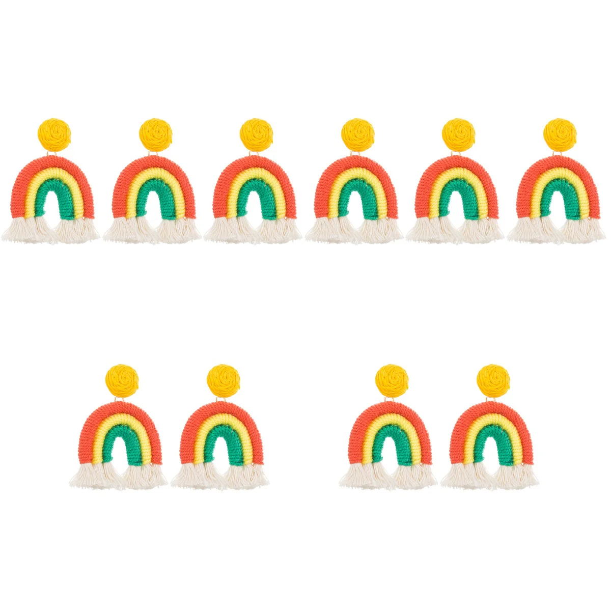 5 Pairs Drop Earrings Pendant Jewelry Rainbow Tassel Earrings for
5 Pairs Drop Earrings Pendant Jewelry Rainbow Tassel Earrings for