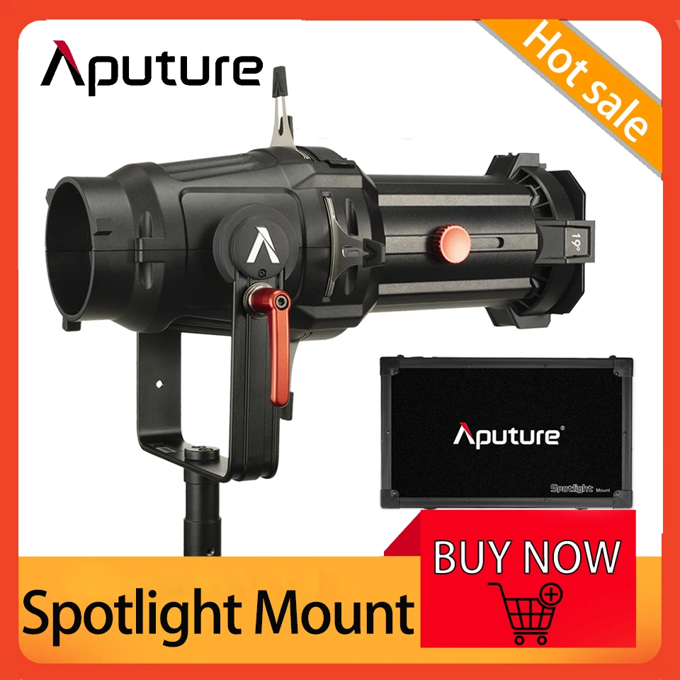 Aputure Spotlight Mount Set 19° / 36° Lighting Modifiers Bowens Mount Lights Accessories for LS 120D II 300D II 300X
Aputure Spotlight Mount Set 19° / 36° Lighting Modifiers Bowens Mount Lights Accessories for LS 120D II 300D II 300X