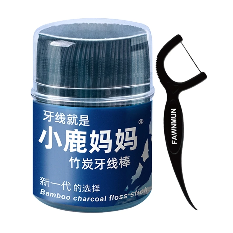 E1YE 50pcs Dental Floss Flosser Picks Toothpicks with Thread Teeth Stick Tooth Cleaning Interdental Brush
E1YE 50pcs Dental Floss Flosser Picks Toothpicks with Thread Teeth Stick Tooth Cleaning Interdental Brush