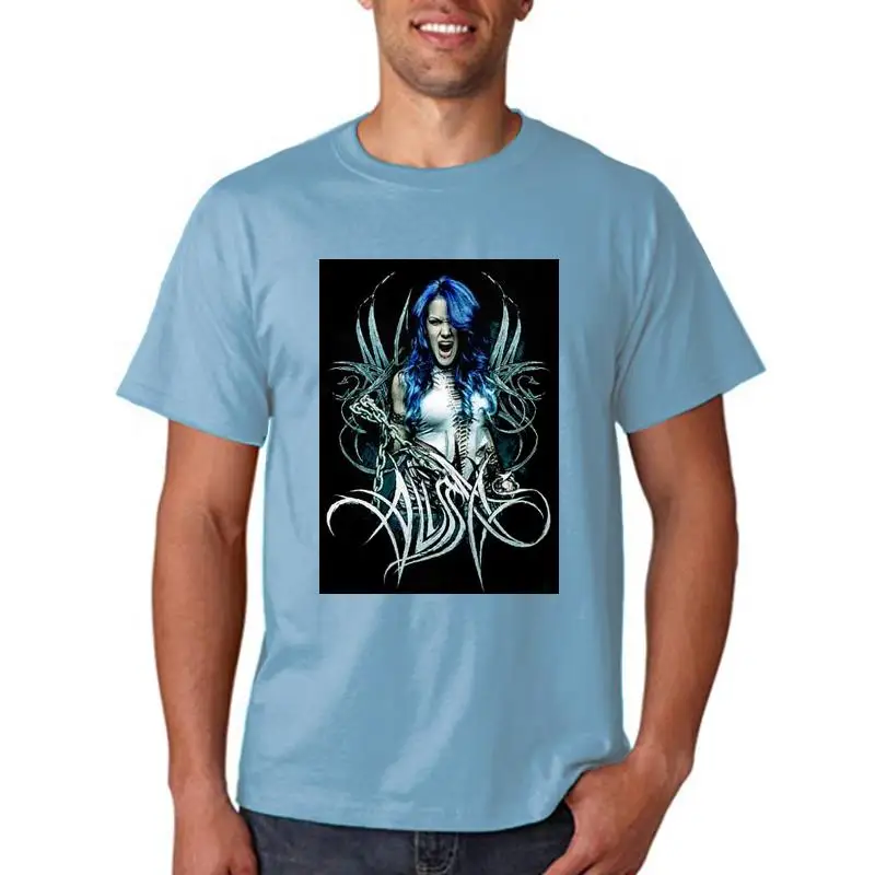

Alissa White Gluz Arch Enemy T Shirt Cartoon T Shirt Men Unisex New Fashion Tshirt 016362