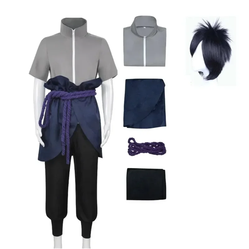 Костюм для косплея аниме Uchiha Sasuke костюм на Хэллоуин Arnival одежда ролевых игр