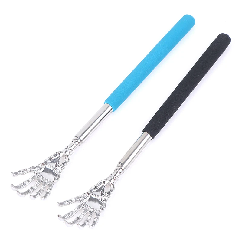 1Pc Stainless Steel Telescopic Back Scratcher Claw Massager For Blood Circulation Relax Health Extendable Portable Massage Tool 
1Pc Stainless Steel Telescopic Back Scratcher Claw Massager For Blood Circulation Relax Health Extendable Portable Massage Tool