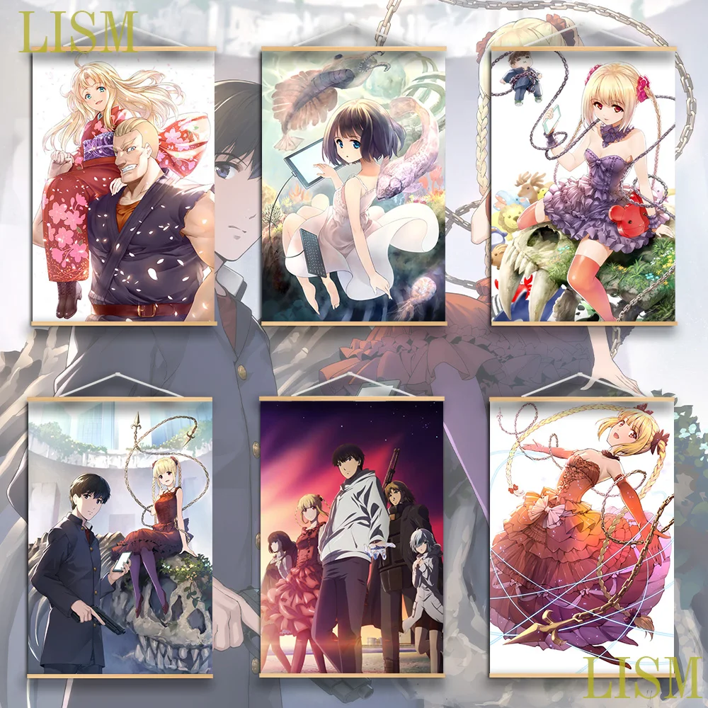 Darwin's Game Shuka Karino Anime posters Manga Wall canvas painting Solid Wood Hanging Scroll for poster wall decor
Darwin's Game Shuka Karino Anime posters Manga Wall canvas painting Solid Wood Hanging Scroll for poster wall decor