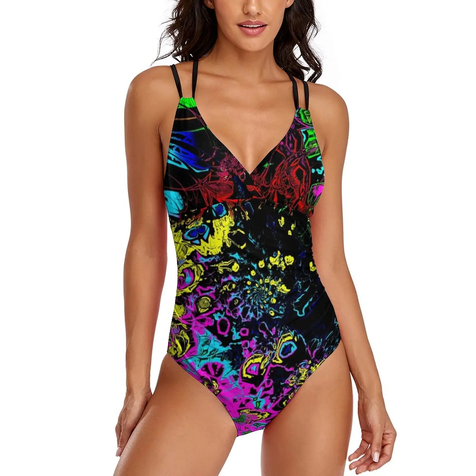 Colorful Paint Splatter Swimsuit Sexy Abstract Pattern One Piece Swimwear Push Up Swimsuits Stylish Monokini Birthday Gift
Colorful Paint Splatter Swimsuit Sexy Abstract Pattern One Piece Swimwear Push Up Swimsuits Stylish Monokini Birthday Gift
