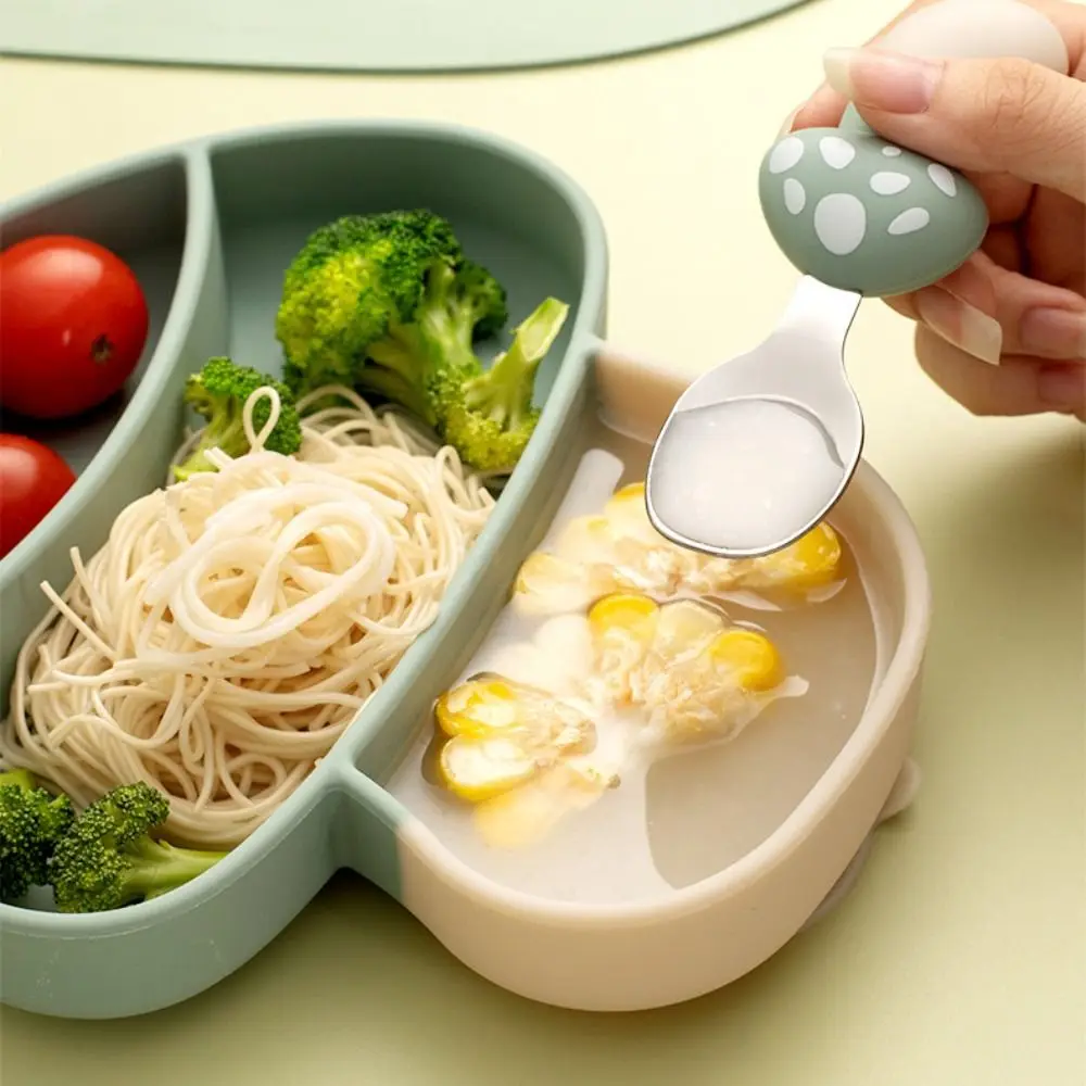 Cutlery Child Food Feeding Cartoon Baby Spoon Fork New Baby Silicone Spoon for Baby
Cutlery Child Food Feeding Cartoon Baby Spoon Fork New Baby Silicone Spoon for Baby