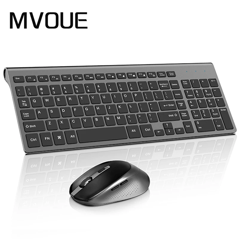 MVOUE Ergonomic Wireless Keyboard and Mouse Set Computer Mause Silent Button Keyboard and Mouse Combo 2.4G for Laptop PC
MVOUE Ergonomic Wireless Keyboard and Mouse Set Computer Mause Silent Button Keyboard and Mouse Combo 2.4G for Laptop PC