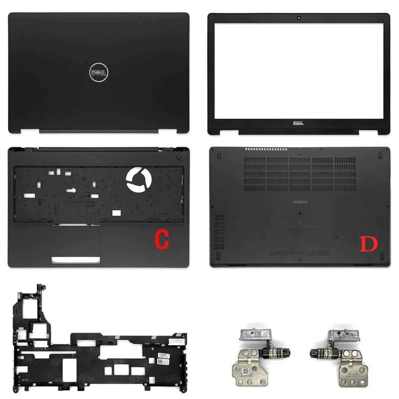 New Top Case For Dell Latitude E5580 M3520 LCD Back Cover/Front Bezel/Hinges/Palmrest/Middle Frame/Bottom Case Black Non Touch
New Top Case For Dell Latitude E5580 M3520 LCD Back Cover/Front Bezel/Hinges/Palmrest/Middle Frame/Bottom Case Black Non Touch