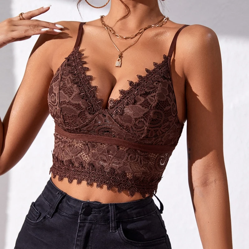 Sexy Women Push Up Bras Sleeveless Vest Workout Party Clubwear Lingerie Streetwear Underwear Bralette Female Lace Tank Crop Tops
Sexy Women Push Up Bras Sleeveless Vest Workout Party Clubwear Lingerie Streetwear Underwear Bralette Female Lace Tank Crop Tops
