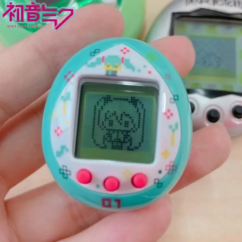 

Bandai Tamagotchi Hatsune Miku Electronic Pet Egg Black And White Children'S Game Console Collectible Toy Gift Limited Edition