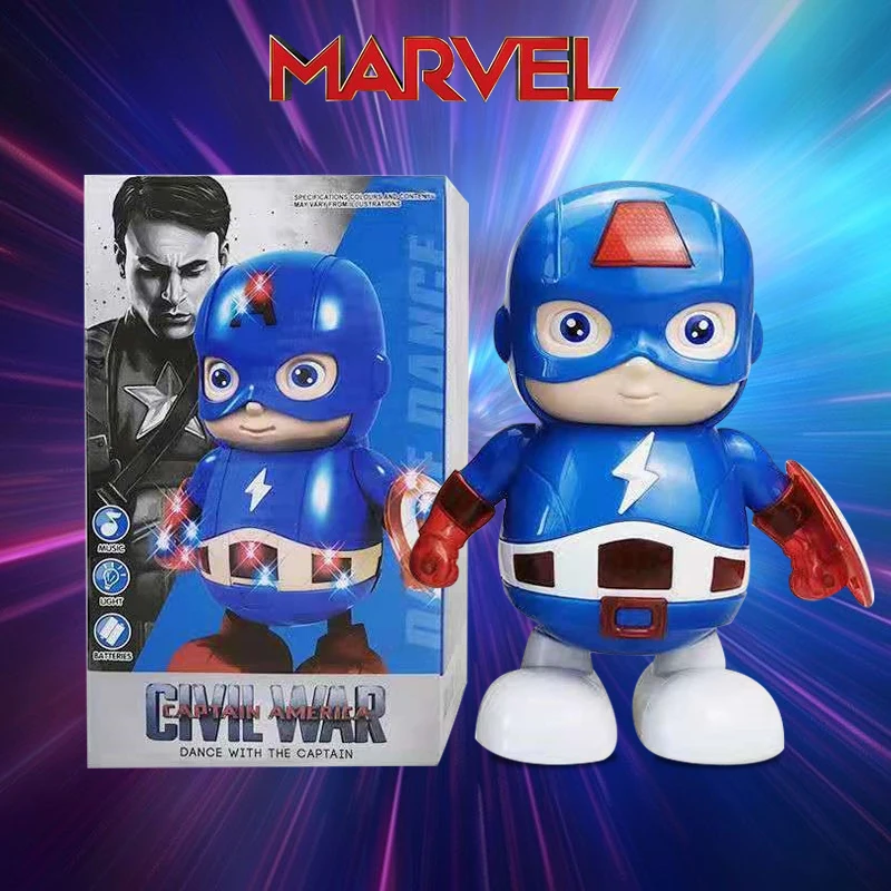 LED Singing Dancing Super Hero Character Electric Robots Toys Children's Gift Learning To Sing Collection Present
LED Singing Dancing Super Hero Character Electric Robots Toys Children's Gift Learning To Sing Collection Present