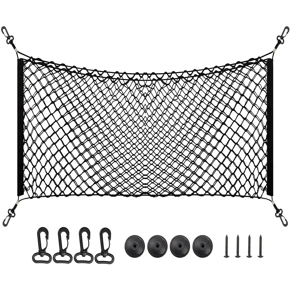 Car Back Rear Mesh Trunk Seat Elastic String Net Magic Sticker Universal Storage Bag Pocket Cage Auto Organizer Seat Back Bag
Car Back Rear Mesh Trunk Seat Elastic String Net Magic Sticker Universal Storage Bag Pocket Cage Auto Organizer Seat Back Bag