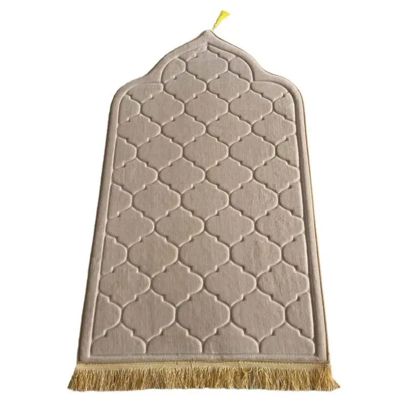Flannel Prayer Mat For Muslim Portable Prayer Rug Carpet Worship Kneel Embossing Floor Carpets Non-slip Soft Prayer For Bedroom
Flannel Prayer Mat For Muslim Portable Prayer Rug Carpet Worship Kneel Embossing Floor Carpets Non-slip Soft Prayer For Bedroom