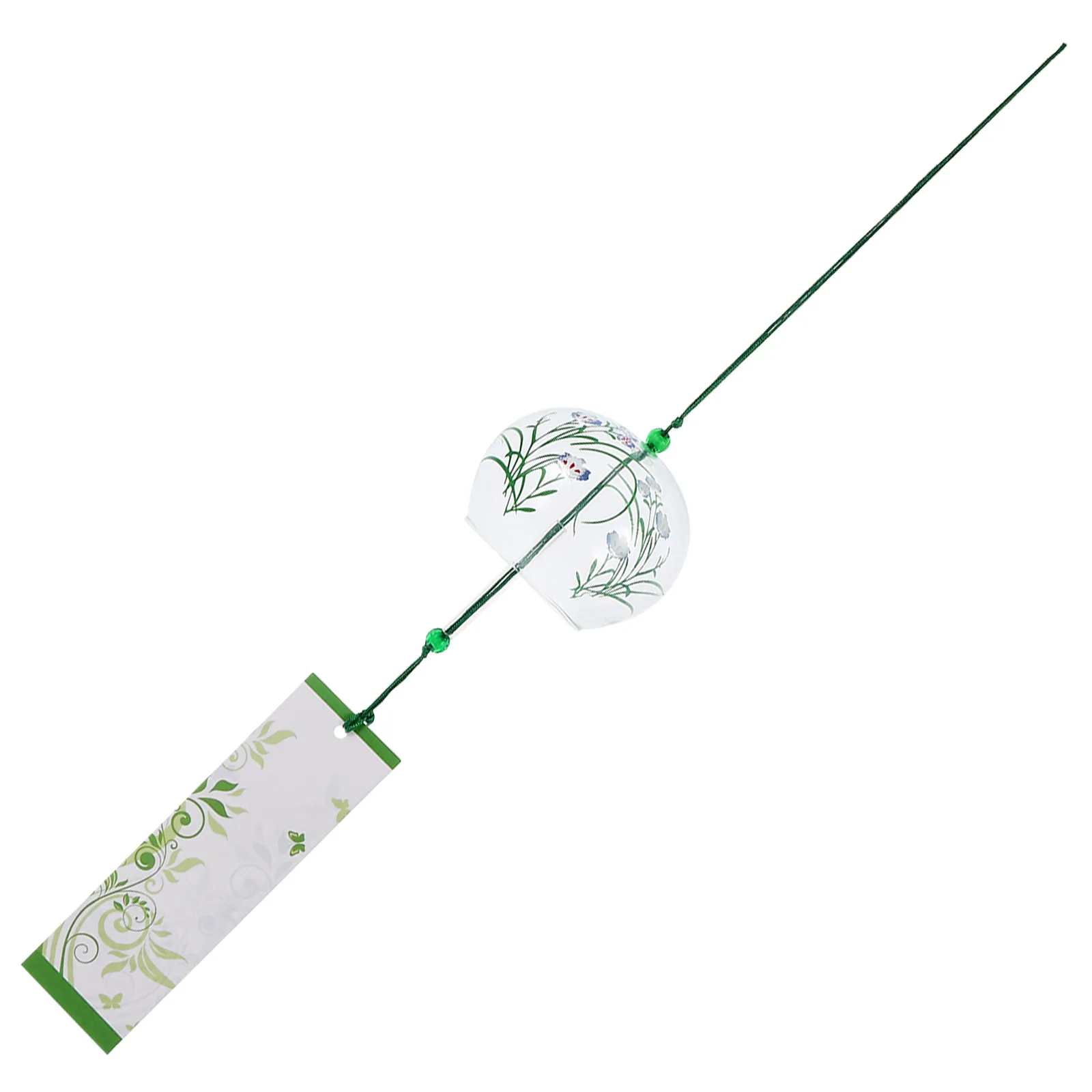 Декоративный стеклянный колокольчик
Декоративный стеклянный колокольчик