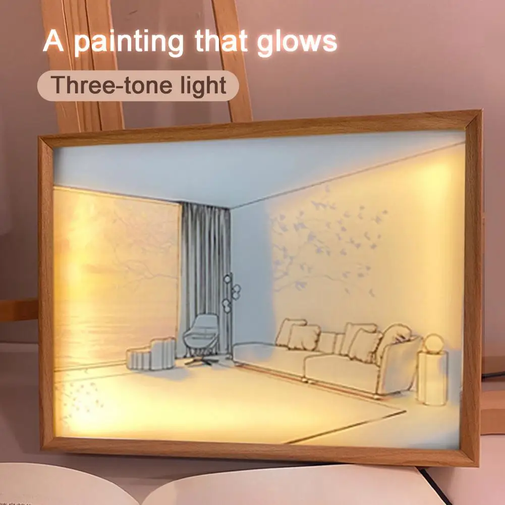 Luminous Painting Exquisite Eye-catching Moisture-proof Back Board LED Wall Picture Art Painting Light Painting Ornamental
Luminous Painting Exquisite Eye-catching Moisture-proof Back Board LED Wall Picture Art Painting Light Painting Ornamental
