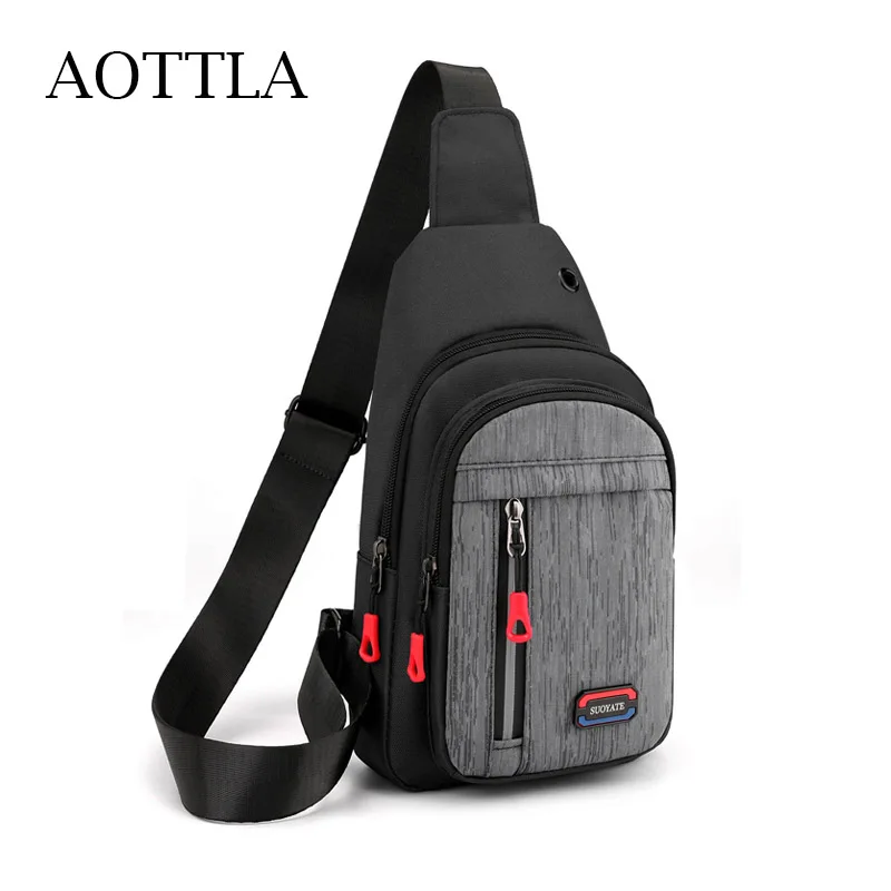 AOTTLA Fashion Patchwork Chest Bag Brand Hot Sale Shoulder Bag For Male Small Crossbody Backpack High Quality Cheap Sports Bag
AOTTLA Fashion Patchwork Chest Bag Brand Hot Sale Shoulder Bag For Male Small Crossbody Backpack High Quality Cheap Sports Bag