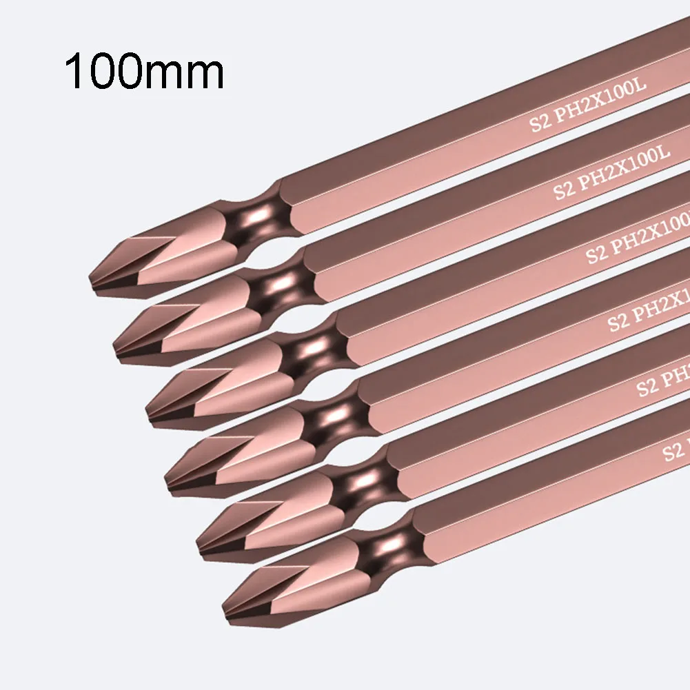 10pc Electric Screwdriver Bit 100mm 1/4'' Inch Hex PH2 ScrewdriverCcone Head Slotted Cross Impact Drill Bit Tool Accessories
10pc Electric Screwdriver Bit 100mm 1/4'' Inch Hex PH2 ScrewdriverCcone Head Slotted Cross Impact Drill Bit Tool Accessories