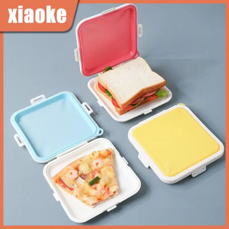 Food Storage Container Hamburger Fixed Rack Holder Microwave Lunch Box Portable Silicone Lunch Box Donuts Storage Case Container 
Food Storage Container Hamburger Fixed Rack Holder Microwave Lunch Box Portable Silicone Lunch Box Donuts Storage Case Container