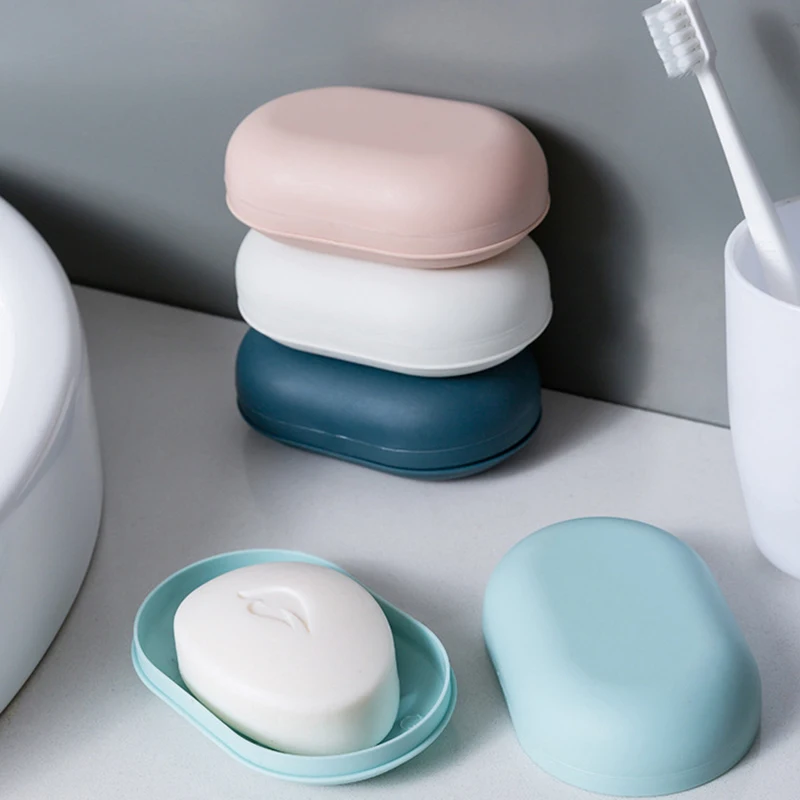 1 PCS Portable Plastic Bathroom Shower Soap Box Tray Dish Storage Holder Plate Home Travel Soap Protector Case candy colorseal
1 PCS Portable Plastic Bathroom Shower Soap Box Tray Dish Storage Holder Plate Home Travel Soap Protector Case candy colorseal