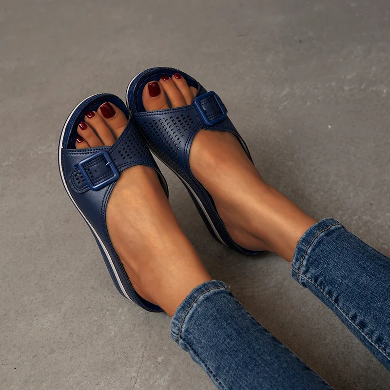 Women Slippers 2022 Summer Wedge Sandals Women Platform Shoes Outdoor Casual Women Beach Shoes Closed Toe Flat Slippers Female
Women Slippers 2022 Summer Wedge Sandals Women Platform Shoes Outdoor Casual Women Beach Shoes Closed Toe Flat Slippers Female