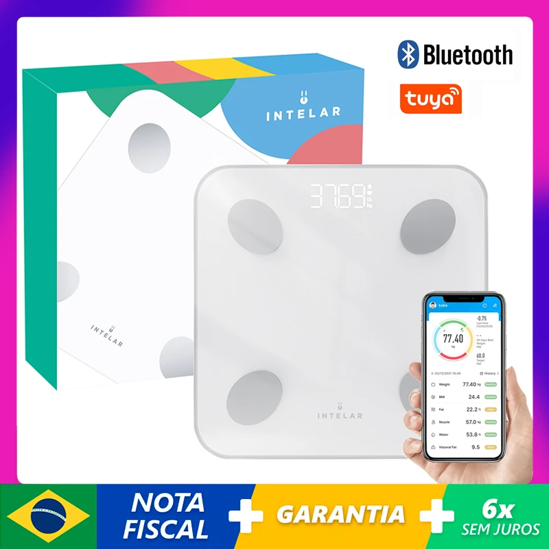 Bathroom Scales Bluetooth Floor Body Scale BMI Fat Scales LED Digital Smart Weight Scale Balance Body Composition Analyzer
Bathroom Scales Bluetooth Floor Body Scale BMI Fat Scales LED Digital Smart Weight Scale Balance Body Composition Analyzer