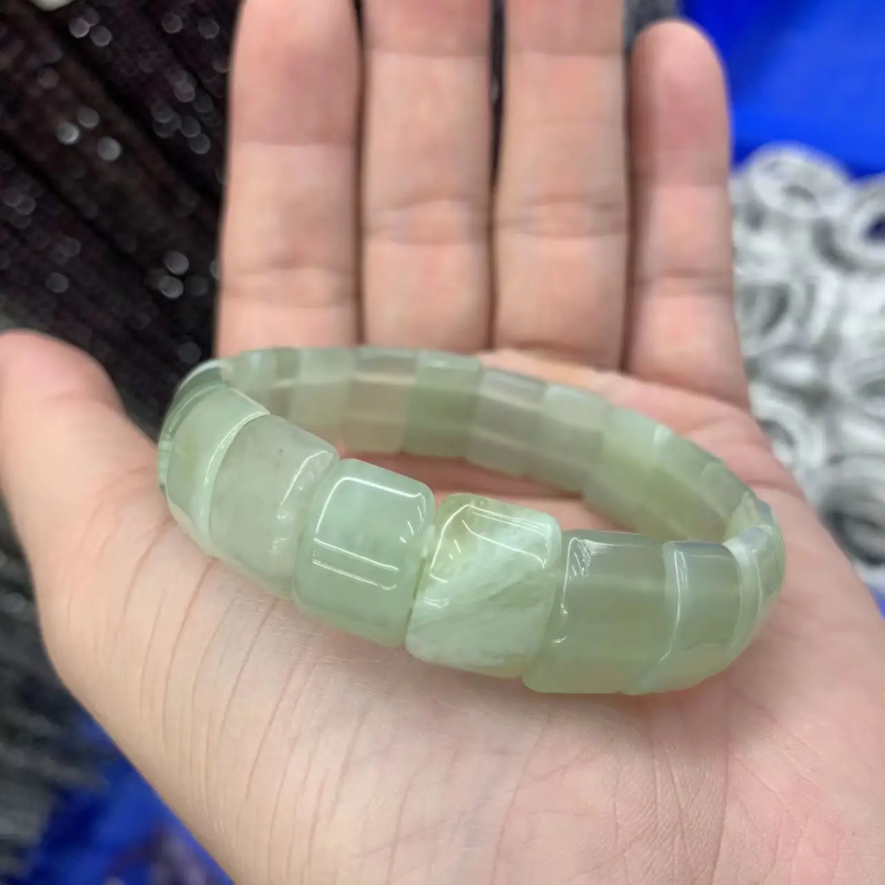 Hua Show Jade Stone Beads Bracelet Natural Gemstone Jewelry Bangle For Women For Gift Wholesale !
Hua Show Jade Stone Beads Bracelet Natural Gemstone Jewelry Bangle For Women For Gift Wholesale !