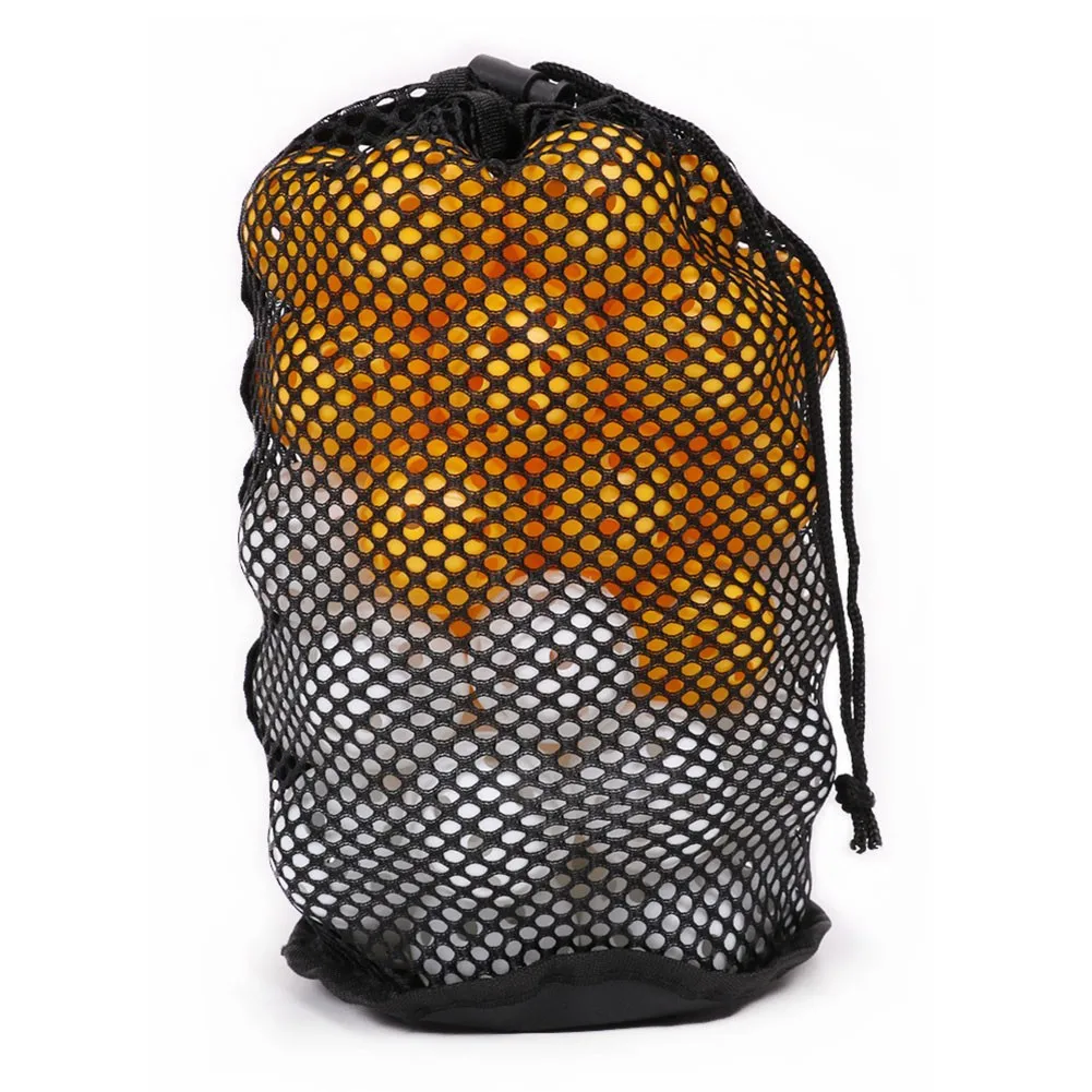 1Pcs Nylon Mesh Net Bag Golf Tennis Balls Carrying Drawstring Storage Pouch 30 Balls Carrying Holder Storage Bag S/M/L
1Pcs Nylon Mesh Net Bag Golf Tennis Balls Carrying Drawstring Storage Pouch 30 Balls Carrying Holder Storage Bag S/M/L