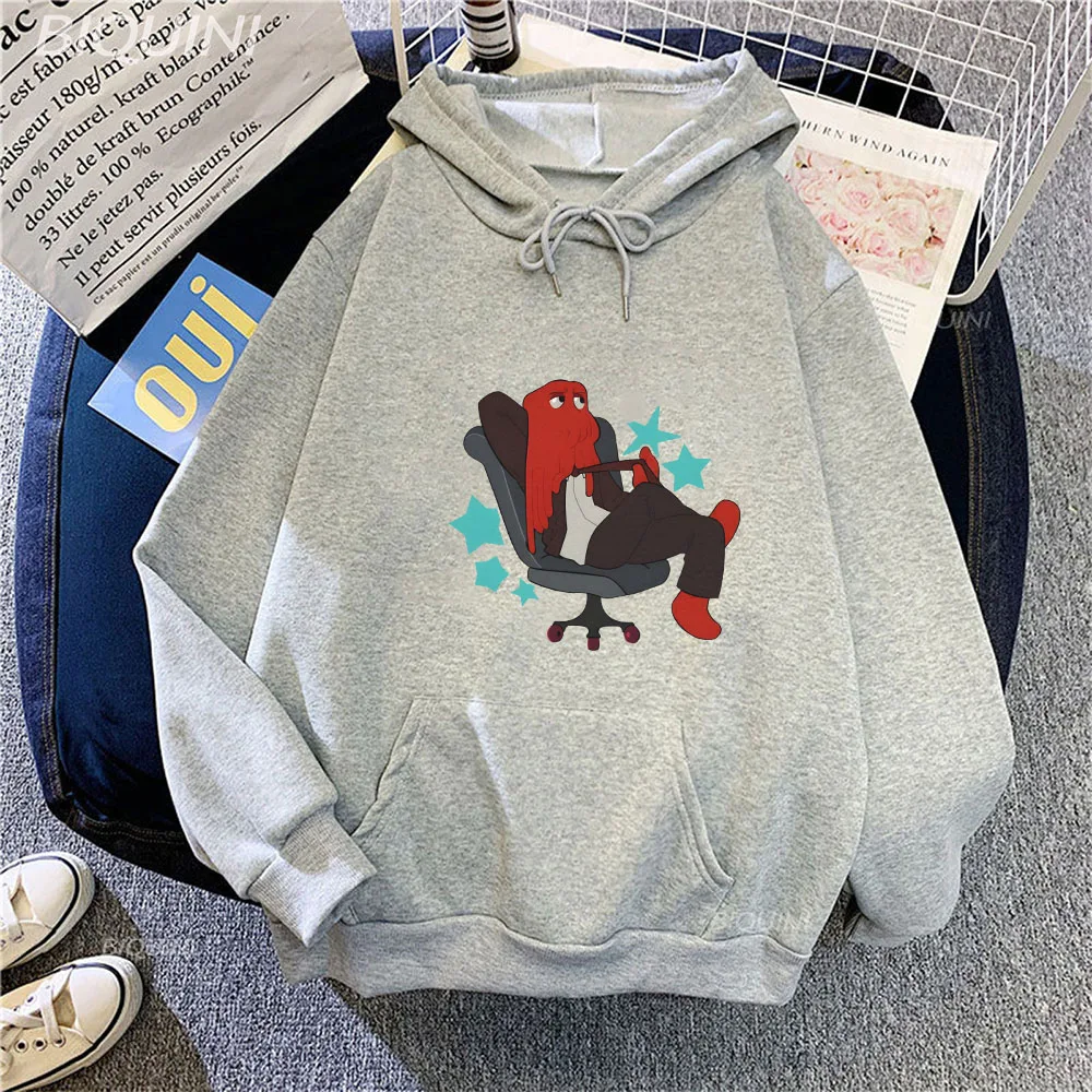 Женская толстовка с капюшоном и принтом аниме «не обнимай меня» 
Женская толстовка с капюшоном и принтом аниме «не обнимай меня»