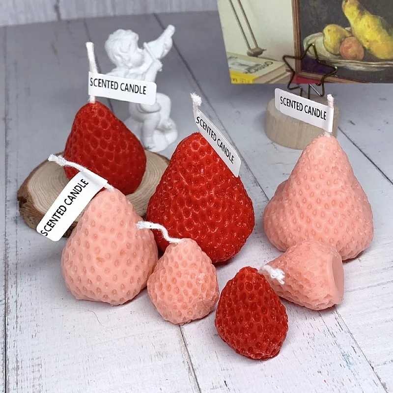 Gift Set Soy Wax Aromatherapy Strawberry Candle Birthday Souvenirs Strawberry Aromatherapy S01590 
Gift Set Soy Wax Aromatherapy Strawberry Candle Birthday Souvenirs Strawberry Aromatherapy S01590
