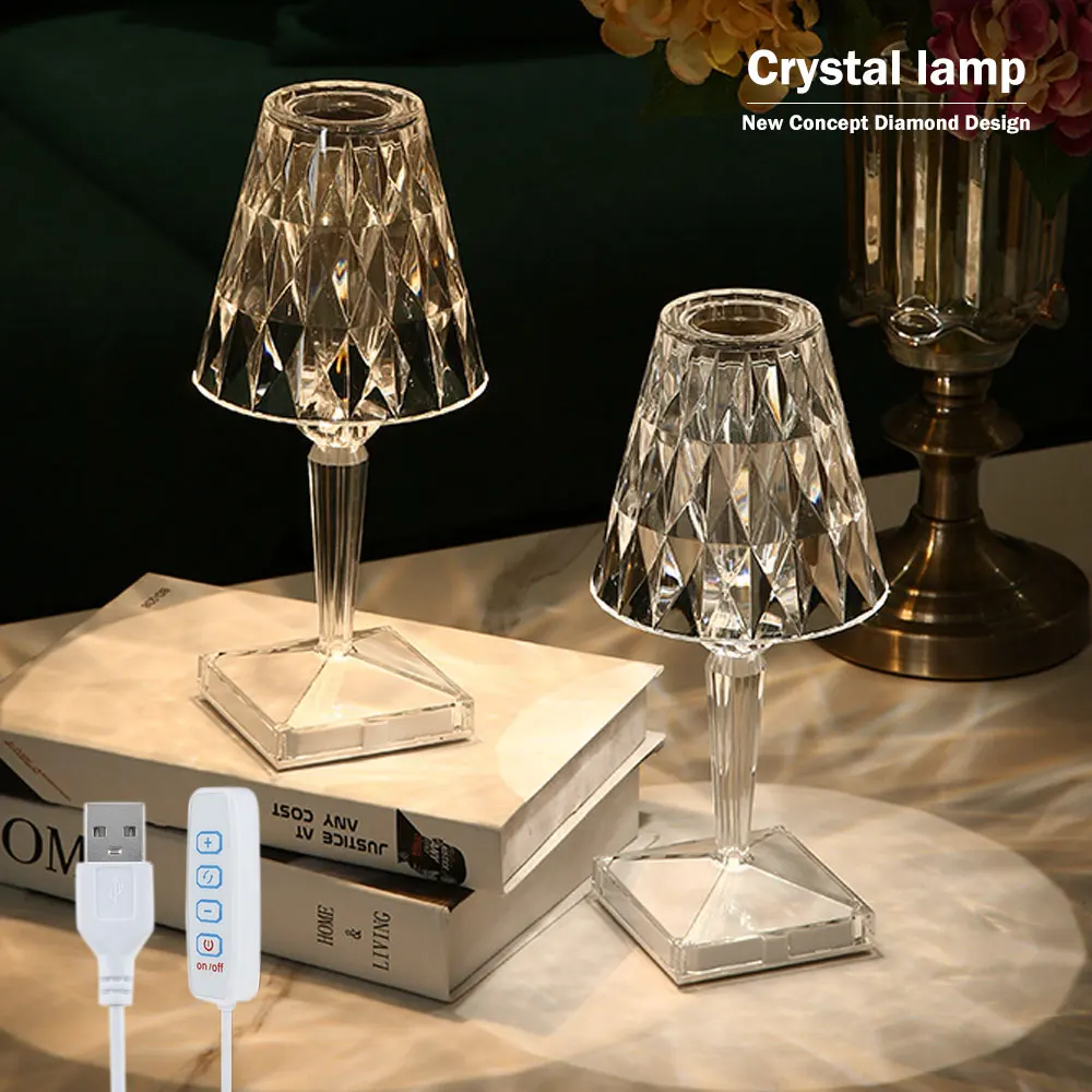 USB Rechargeable Crystal Light Home Decoration for Bedroom Christmas Lamp Atmosphere Led Night Lights Table Lamp Projector Desk
USB Rechargeable Crystal Light Home Decoration for Bedroom Christmas Lamp Atmosphere Led Night Lights Table Lamp Projector Desk