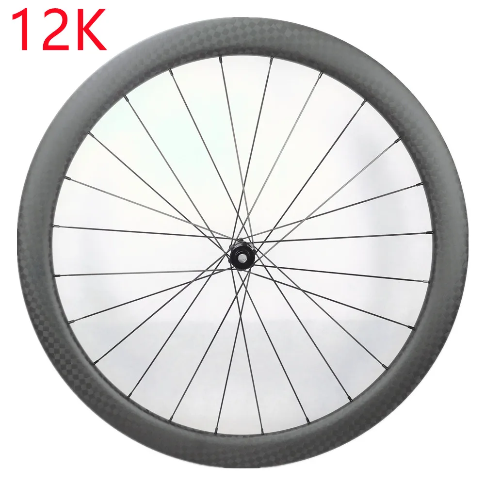 

25mm Width 30mm Depth Clincher Tubular Tubeless Road Bicycle Wheelset Center Lock or 6 Bolts 700c Disc Brake Carbon Wheels