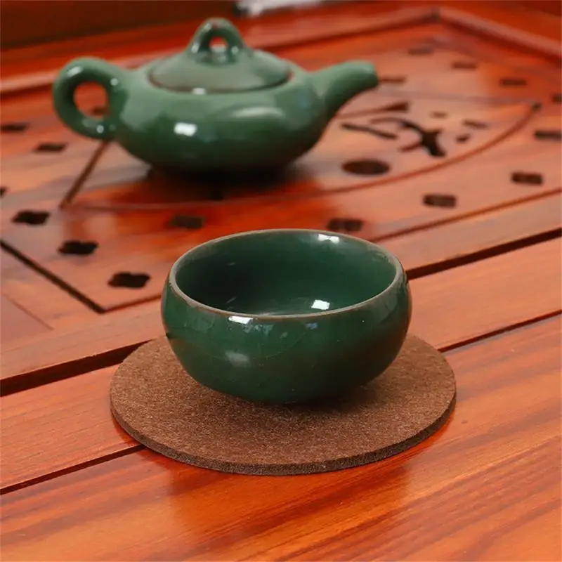 Creative Tea Cup Pad Heat Insulation Purple Sand Teapot Pad Absorbent Cotton Non-slip Coaster Pad Kung Fu Tea Set Accessories
Creative Tea Cup Pad Heat Insulation Purple Sand Teapot Pad Absorbent Cotton Non-slip Coaster Pad Kung Fu Tea Set Accessories