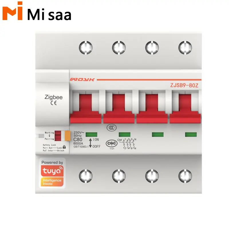 1-4p Zigbee3.0 Tuya Remote Control Short-circuit Protection Overload Protection Work With Alexa Google Home Air Switch
1-4p Zigbee3.0 Tuya Remote Control Short-circuit Protection Overload Protection Work With Alexa Google Home Air Switch