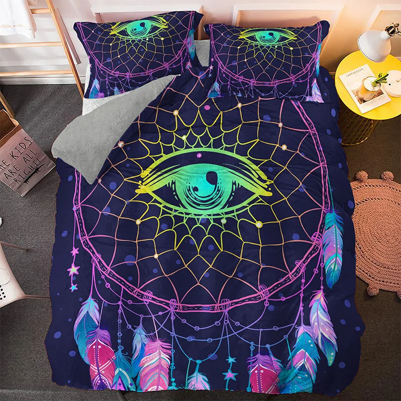 3D Print King Queen Polyester Comforter Cover for Kids Boys Girls Bedding Set Dreamcatcher Duvet Cover Set Psychedelic Bohemian
3D Print King Queen Polyester Comforter Cover for Kids Boys Girls Bedding Set Dreamcatcher Duvet Cover Set Psychedelic Bohemian