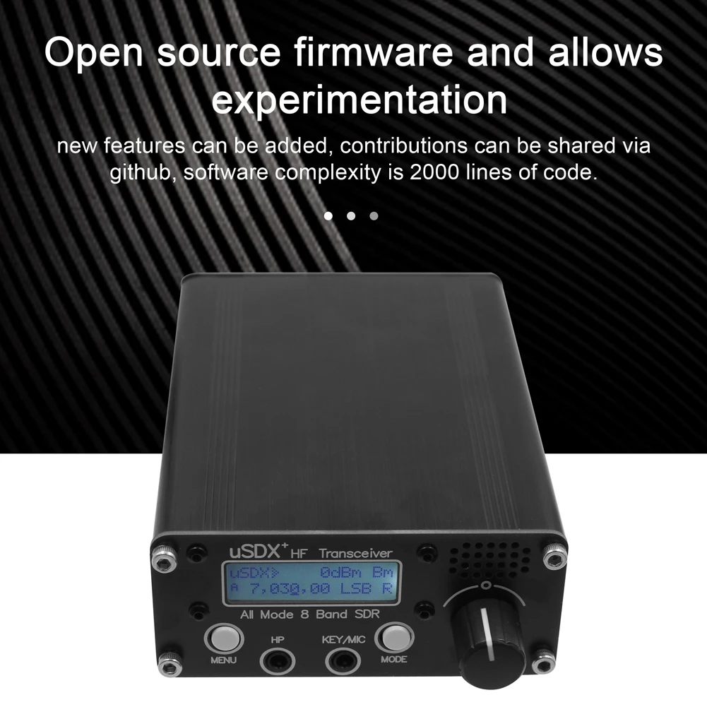 USDR uSDX + Plus V2 8-полосные трансиверы SDR HF SSB QRP высокочастотные короткие волновые