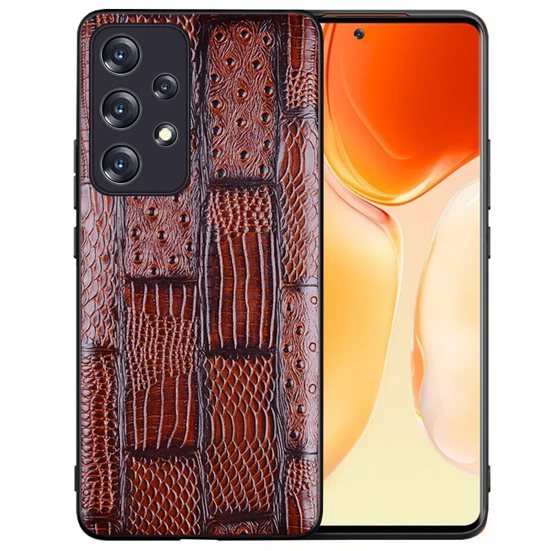 Hot Sales Luxury Genuine Leather Phone Case For Samsung Galaxy A53 5g Shockproof Back Cover Fundas For A73 Cases
Hot Sales Luxury Genuine Leather Phone Case For Samsung Galaxy A53 5g Shockproof Back Cover Fundas For A73 Cases
