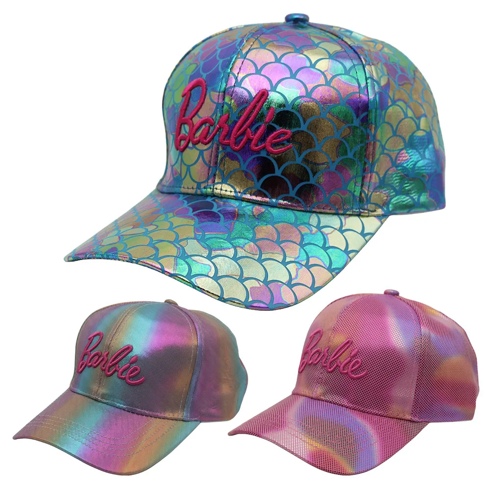 New Kawaii Barbie Cartoon Sequin Fashion Baseball Cap Cute Three-Dimensional Embroidery Sun Protection Peaked Cap
New Kawaii Barbie Cartoon Sequin Fashion Baseball Cap Cute Three-Dimensional Embroidery Sun Protection Peaked Cap